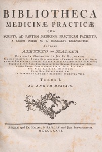Bibliotheca medicinae practicae qua scripta ad partem medicinae practicam facientia a rerum initiis recensentur